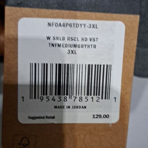 The North Face Women’s Shelbe Raschel Wind/Water Resistant Vest - Picture 6 of 6